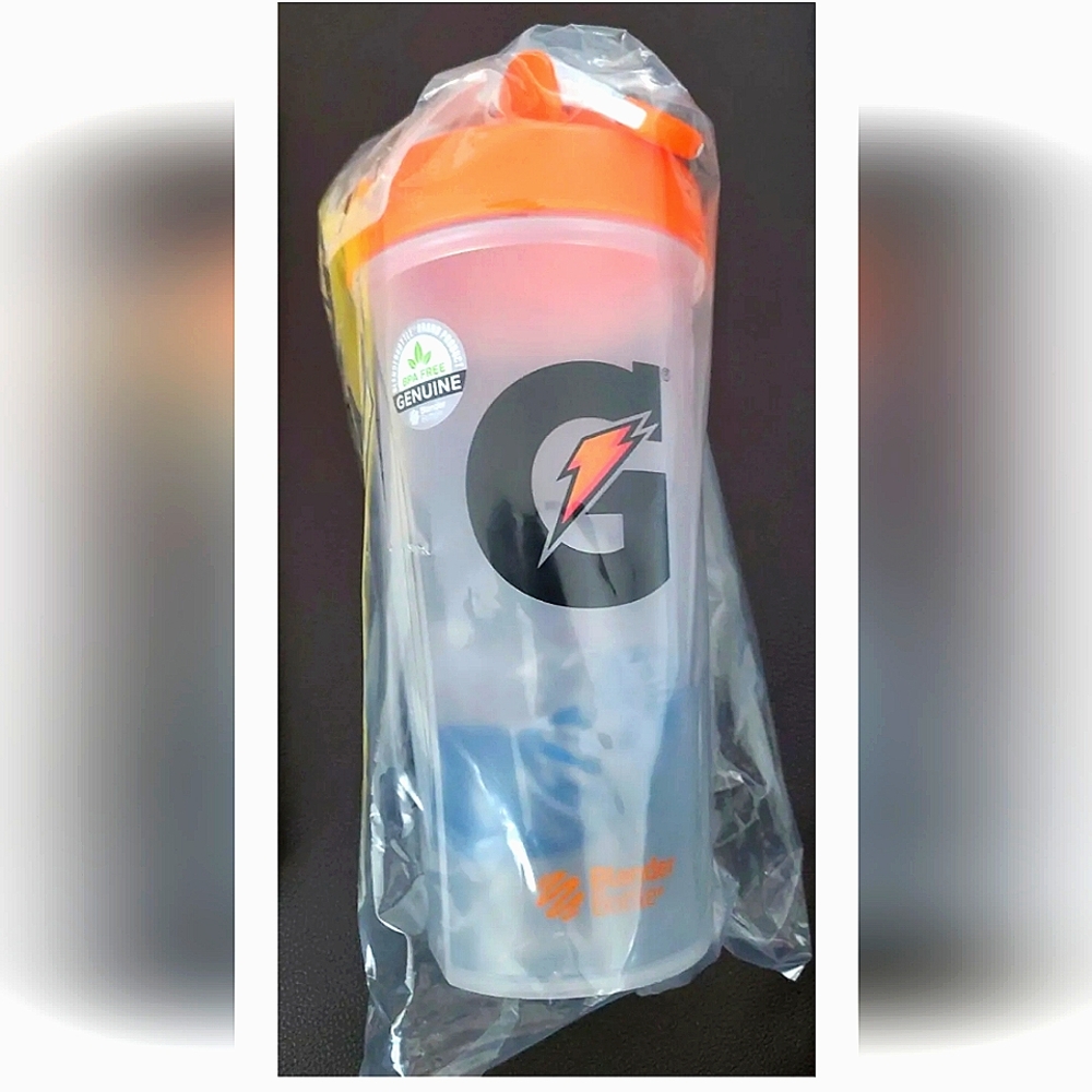 :* Gatorade Shaker Bottle 28 Ounce Protien ball blender bottle hydrate cocktails - Picture 4 of 7
